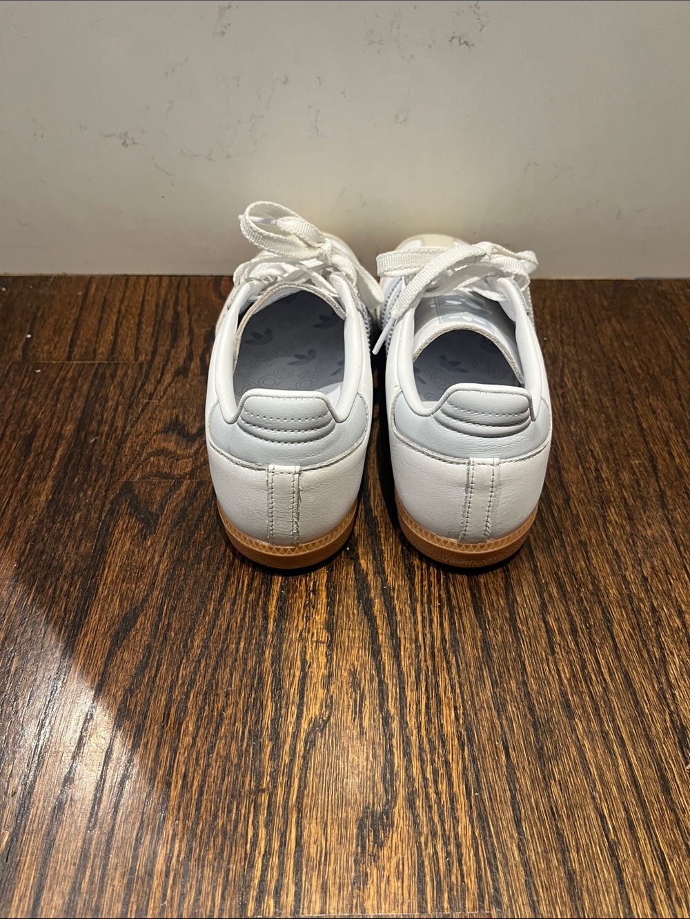 Adidas Samba White & Gray Sneakers - Picture 3 of 7